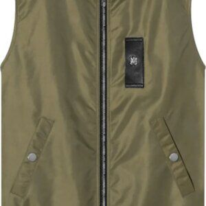 Amiri Sleeveless Jacket Green-Black- Limited Edition Streetwear Essential - L